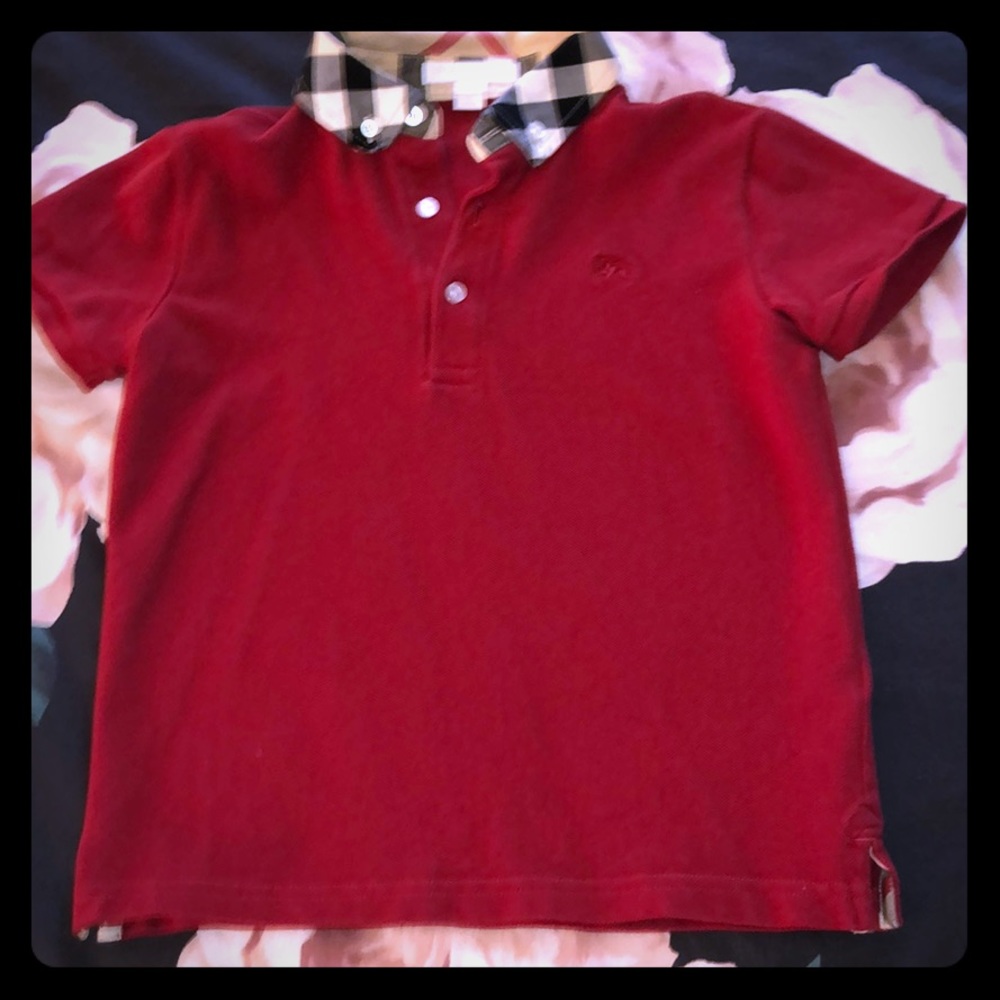 Boys Burberry polo 8
